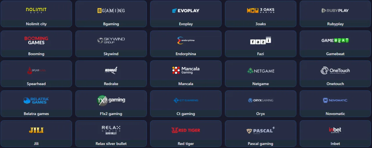 musbet casino game providers